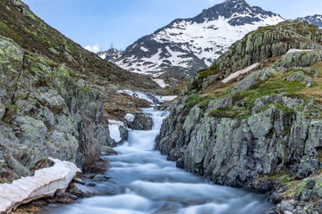 Isländische Landschaft in der schönen Schweiz