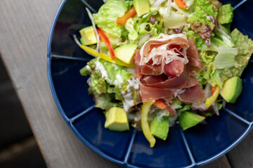 salad サラダ 生ハム