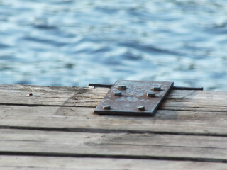 wooden dock