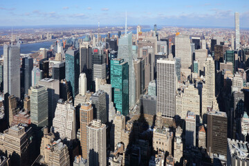 Obraz premium New York - von oben / New York - from above /