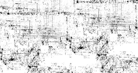 Rough black and white texture vector. Distressed overlay texture. Grunge background. Abstract textured effect. Vector Illustration. Black isolated on white background. EPS10