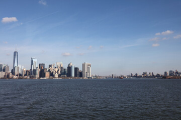Naklejka premium New York und Brooklyn - Skyline / New York and Brooklyn - Skyline /