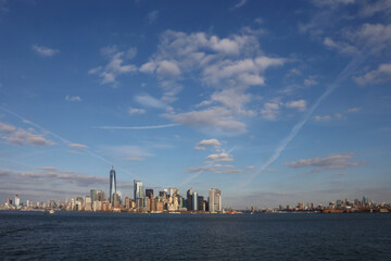 Naklejka na ściany i meble New York und Brooklyn - Skyline / New York and Brooklyn - Skyline /