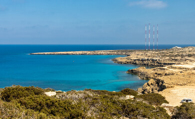 Cape Greco, also known as Capo Greco is a headland in the southeastern part of the island of Cyprus
