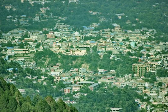 Beautiful view of Bagh city Azad Kashmir