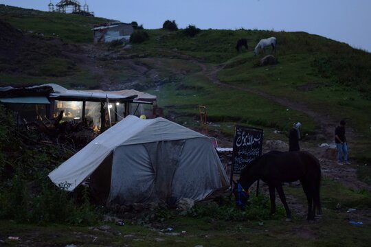 Night shot of Toli Peer Azad Kashmir