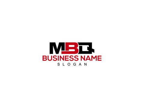 Letter MBQ Logo Icon Vector Image Design For Your Business