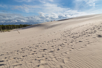 View of the Dunes in the Slowinski National Park