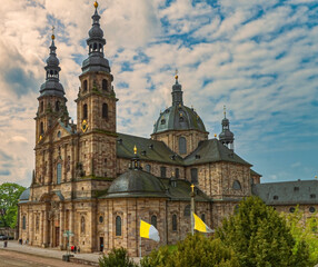 Fulda, Germany - Cathedral in the old town.