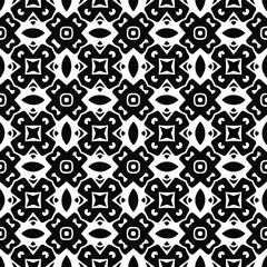 floral seamless pattern background.Geometric ornament for wallpapers and backgrounds. Black and white 

pattern. 
