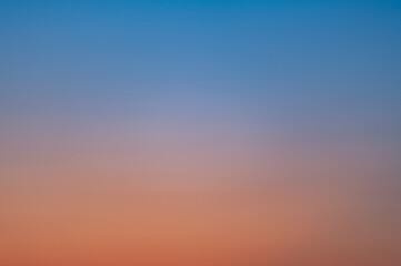 Obraz na płótnie Canvas Sunrise sunset sky gradient 