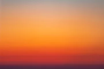 Foto op Aluminium Verloop van de zonsonderganghemel © Cherrie Photography 