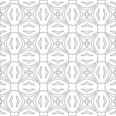 
Vector geometric pattern. Repeating elements stylish background abstract ornament for wallpapers and 

backgrounds. Black and white colors 