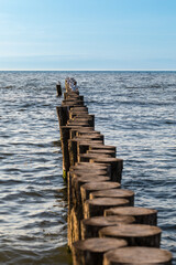 Fototapeta premium baltic sea, breakwater, calm water