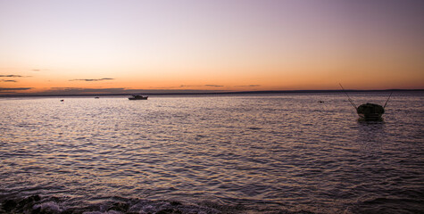 Obraz premium sunset on the beach