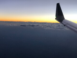 Wingtip Sunset