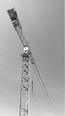 Crane on the site