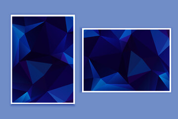 abstract textured polygonal background vector. Blurry triangle design. The pattern can be used for the background.	