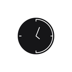 time icons symbol vector elements for infographic web