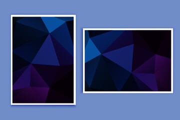 abstract textured polygonal background vector. Blurry triangle design. The pattern can be used for the background.	