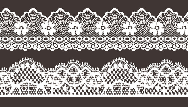 White lace trim deals