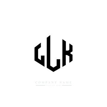 LLK letter logo design with polygon shape. LLK polygon logo monogram. LLK cube logo design. LLK hexagon vector logo template white and black colors. LLK monogram, LLK business and real estate logo. 