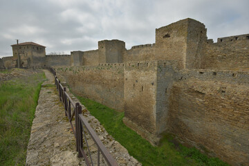 Fototapeta na wymiar Akkerman fortress in Bilhorod-Dnistrovskyi, Ukraine