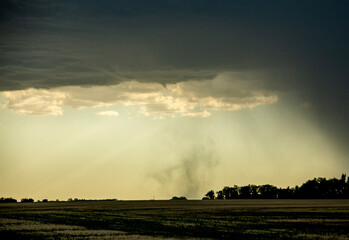 Obraz na płótnie Canvas Prairie Storm Clouds