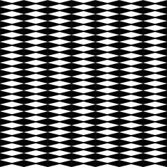 seamless pattern black geometric on white background, simple style vector