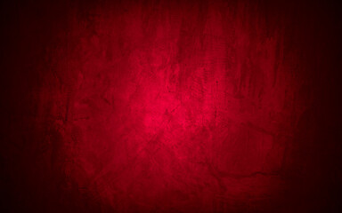 Old wall texture cement black red  background abstract dark color design are light with white gradient background.