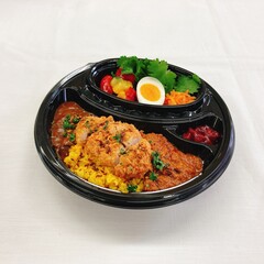 2種カレーのランチボックス