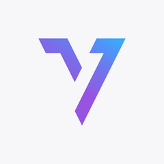 A masculine-looking V letter with a simple but bold shape with sharp edges. Logos that are easy to remember and timeless. The perfect logo for companies such as construction, business consulting, etc.