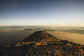 Volcán Acatenango en Guatemala (3976 metros sobre el nivel del mar)