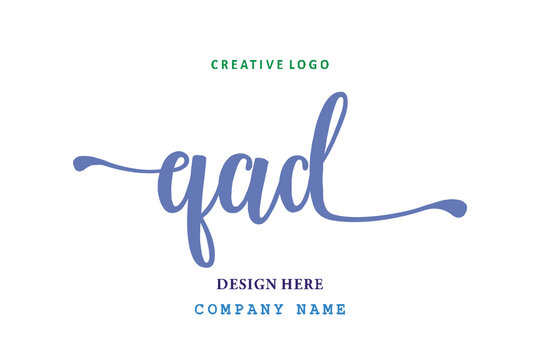 QAD lettering logo is simple, easy to understand and authoritative
