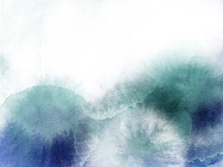 abstract blue and white watercolor