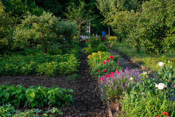 Gardening flower vegetable tradition garden