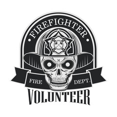 firefighter volunteer vintage