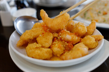 Hongkong style fried shrimp