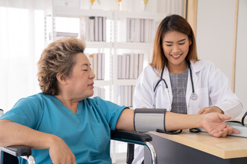 asian female doctor at hospital