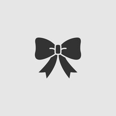 Vector Simple Isolated Bow Tie Icon