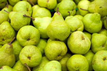 Pears on the market