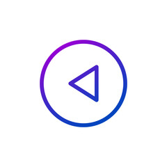 Fototapeta premium Player button icon