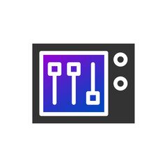 Mixer amplifier icon