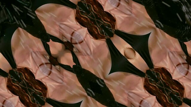 arthouse video background a woman in the rain as in a dream