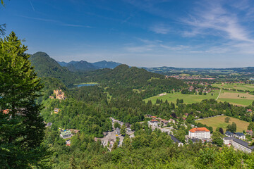 Schloss Neuschwanstein und die Umgebung