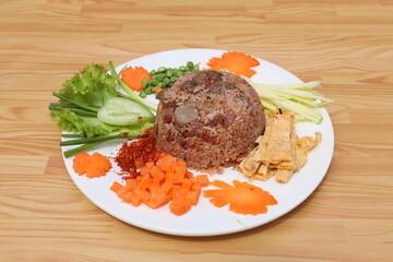 Shrimp Paste Fried Rice