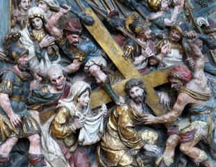 intérieur de l'église des cordeliers...Nancy