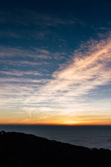 Fototapeta premium sunrise with clouds