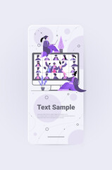 graduated students discussing during video call graduates celebrating academic diploma degree education