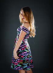 Beautiful female model